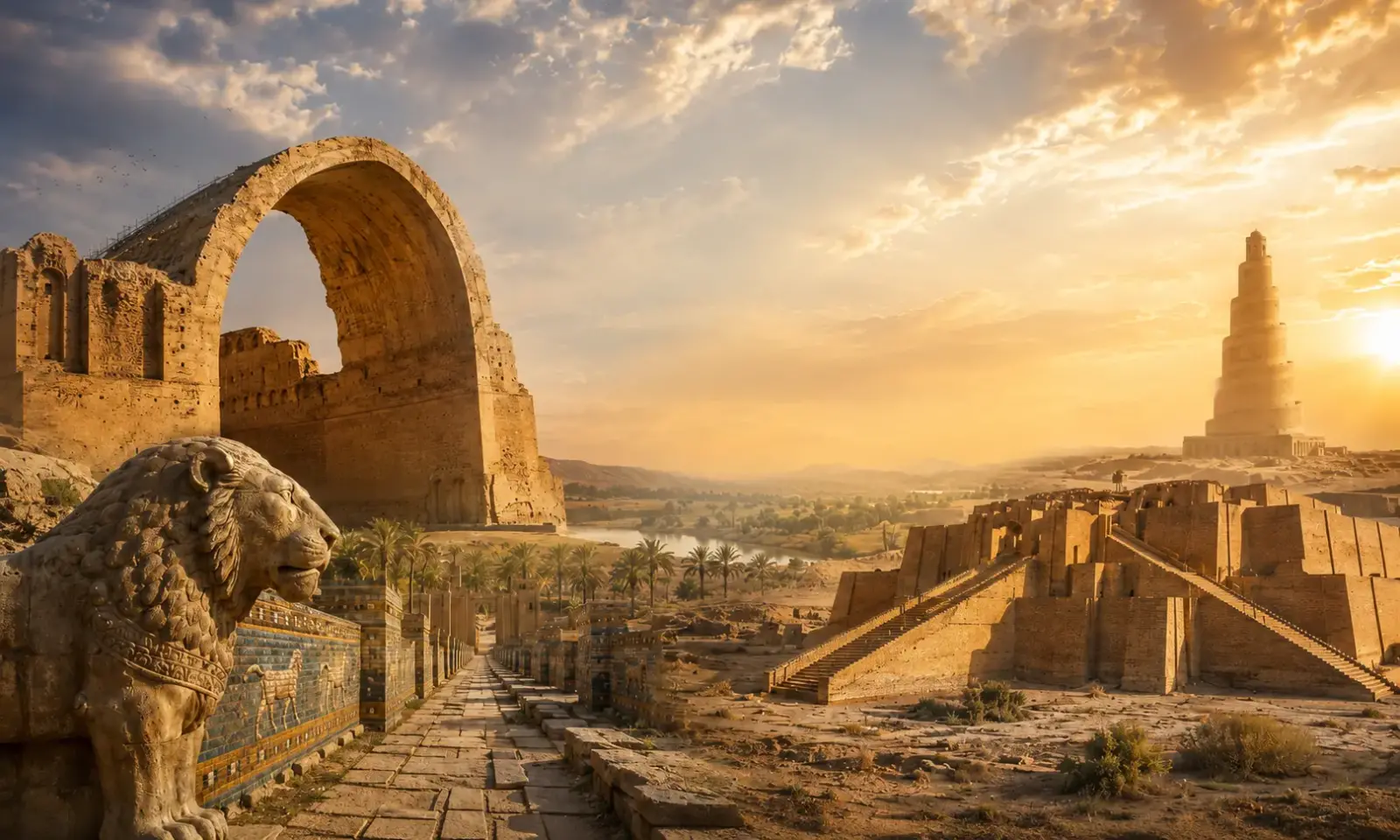 عراق فراتر از زیارت؛ از طاق کسری و بابل تا زیگورات اور و سامرا